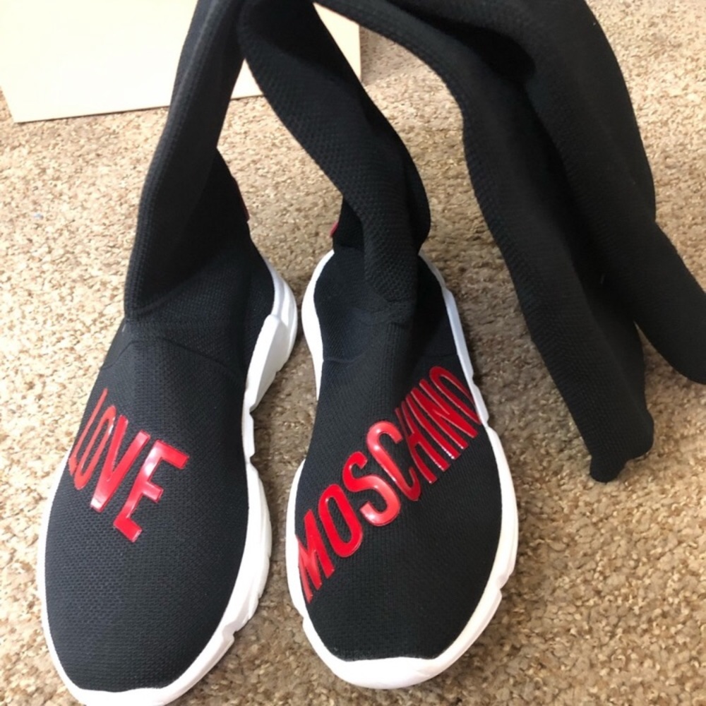 Moschino sock sneakers